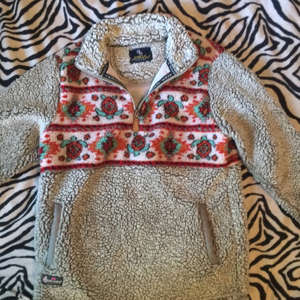Sherpa hoodie